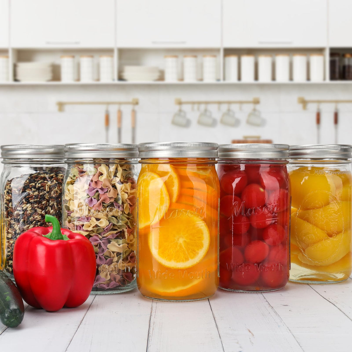 CycleMore jars are microwave and dishwasher safe for simple care.