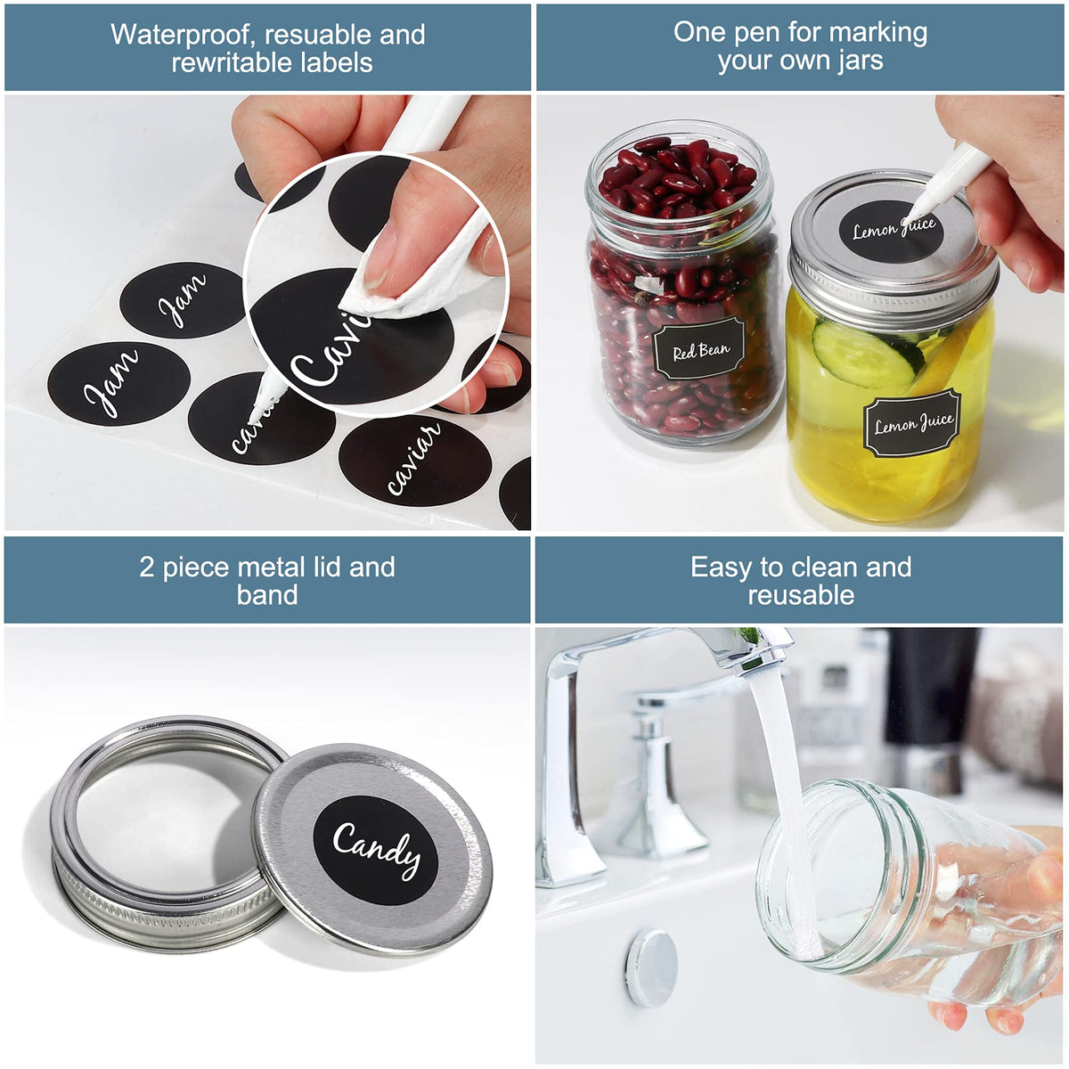 CycleMore wedding favors packaging-ready jars for personalized gifts.