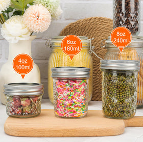 CycleMore 8oz jar microwave safe for reheating small portions.