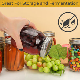 CycleMore multi-function jar suitable for candles, spices, jams, and crafts.