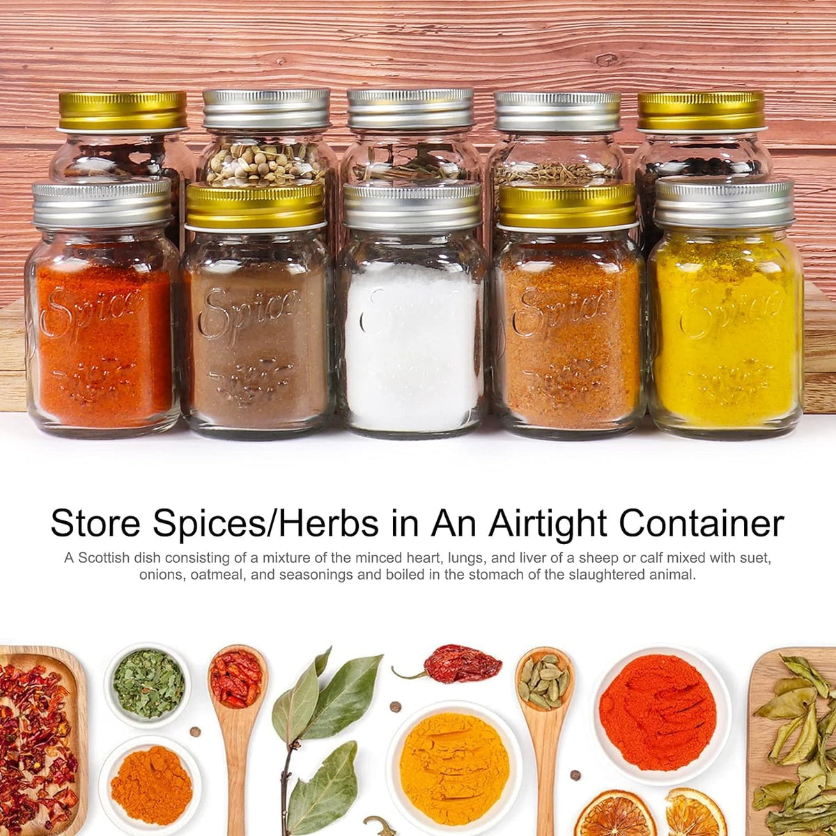 CycleMore pen included for quick jar labeling and notes