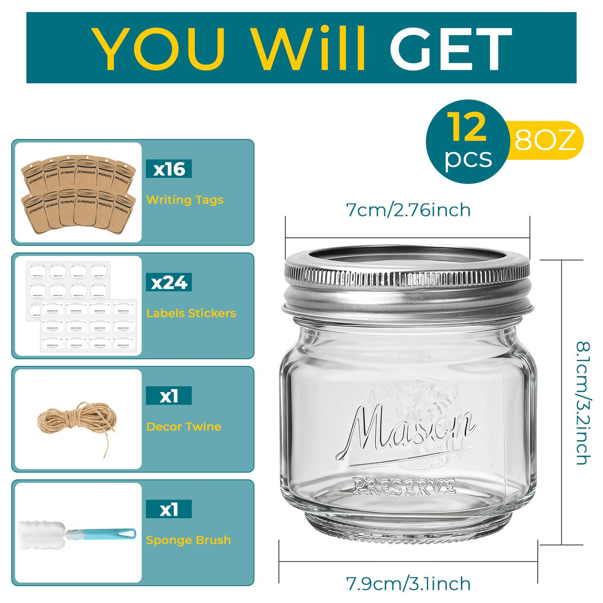 CycleMore silver two-piece lid system providing airtight freshness