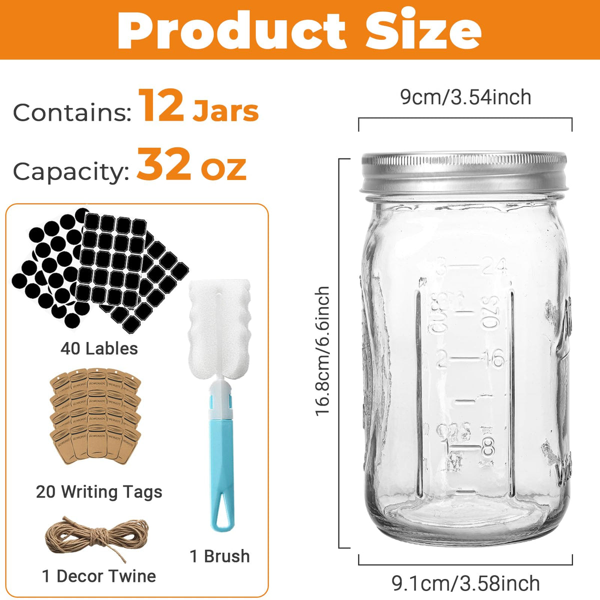 CycleMore jar with metal bands shows sturdy sealing for long-lasting use.