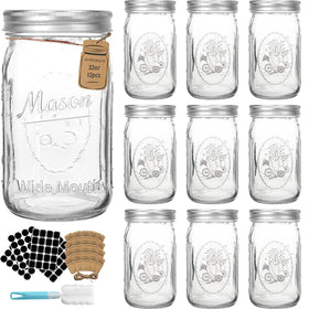 CycleMore wide-mouth jar with airtight lids for safe, fresh storage.