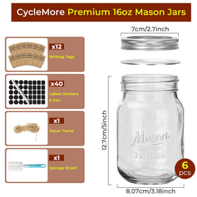 CycleMore airtight two-piece lid preserves freshness and prevents leaks