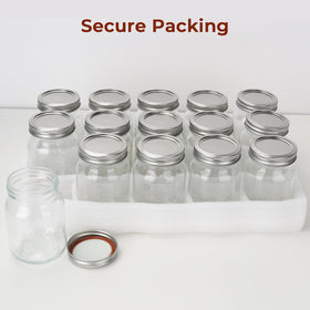 CycleMore packaging protects jars during shipping with foam inserts