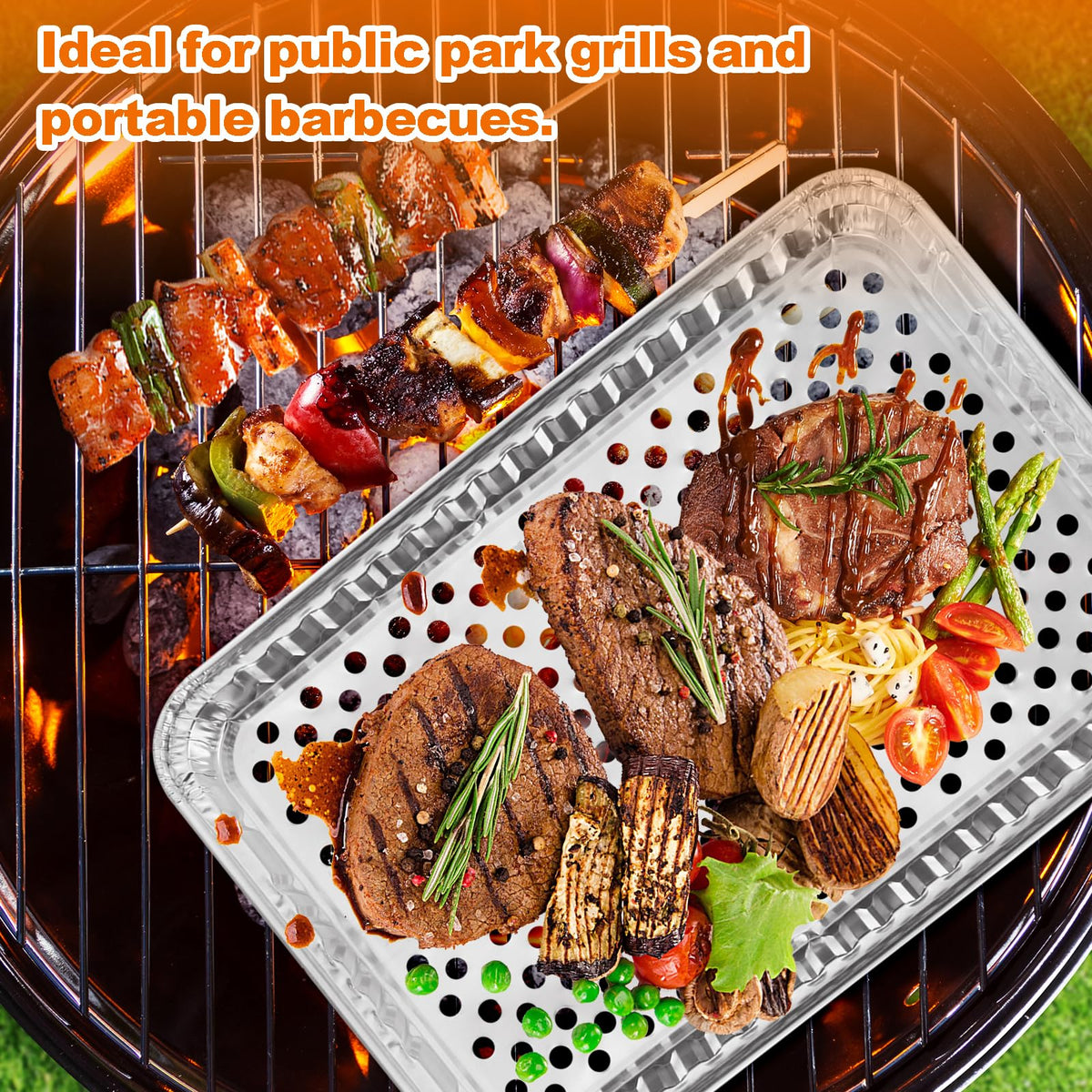 CYEAH grill toppers support outdoor camping meals without heavy cleanup.