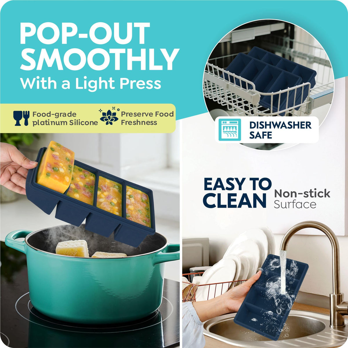 CyhHave leak-proof lid keeps meals fresh and prevents spills.