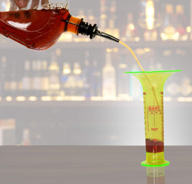 Cypress Sunrise Pour Tester on bar counter supports quick calibration between pours.