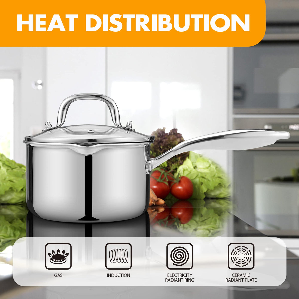 Cyrosa dishwasher-safe pot cleans up quickly after cooking.