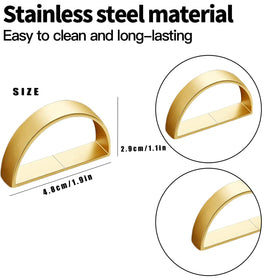 CYRYLC gold napkin ring with table decor vibe for stylish settings.