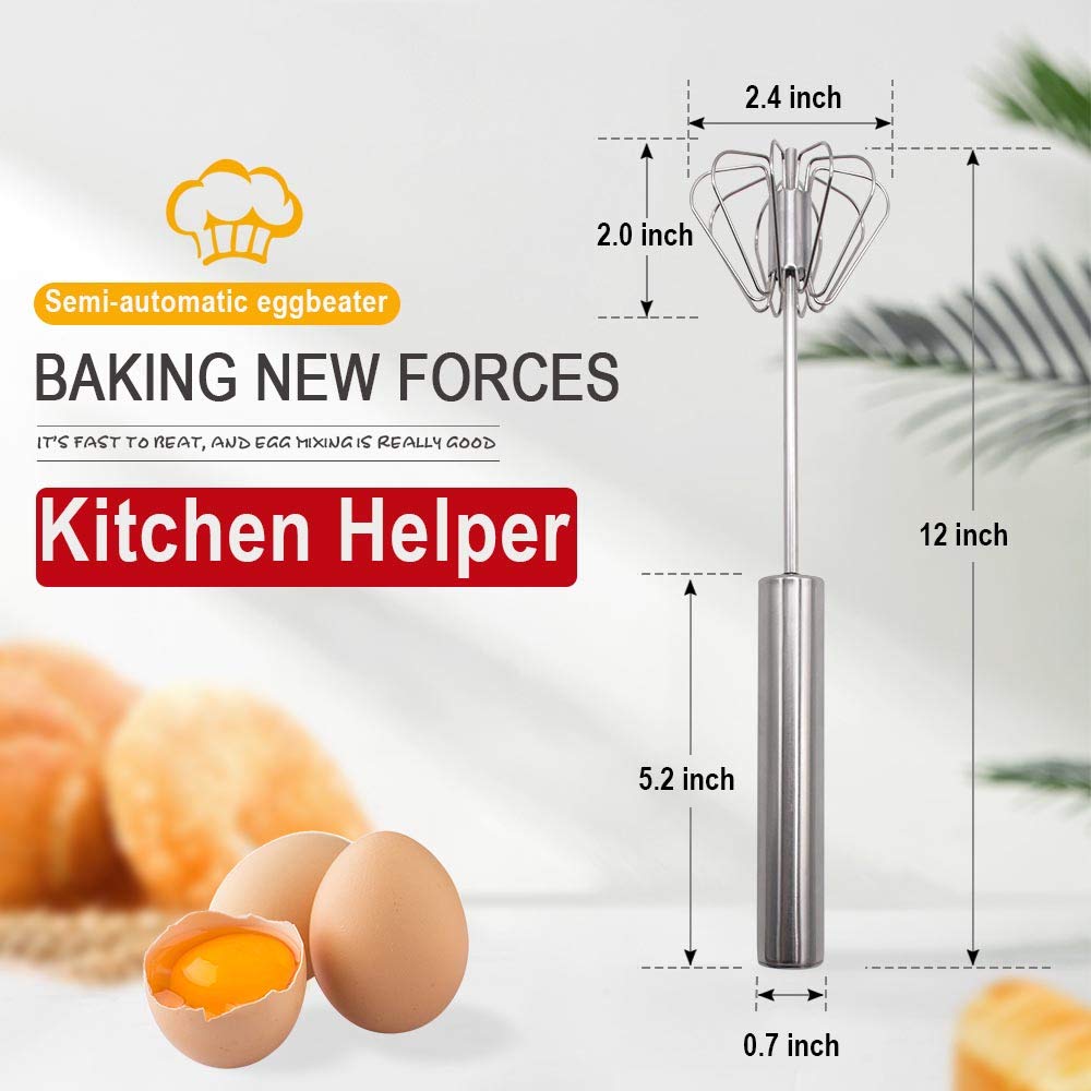 CYX easy-clean whisk is dishwasher-safe for convenient cleanup.