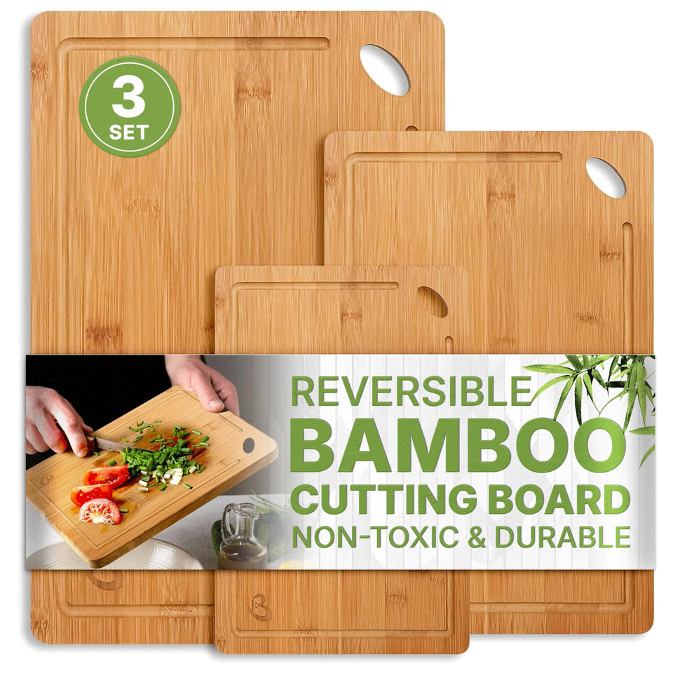 CZ Murphy bamboo cutting board small for precise prep and compact storage.
