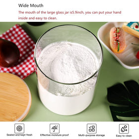 CZFWin anti-skid silicone bottom prevents sliding on counters.