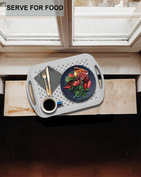 Czlizdyt grip-bottom anti-slip surface keeps tray steady
