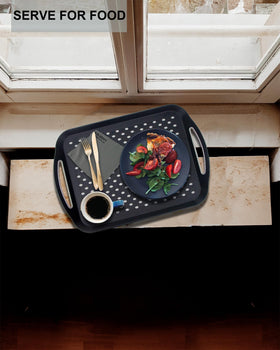 Czlizdyt rectangular serving tray dishwasher safe for easy cleaning