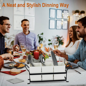 Czlizdyt removable bins simplify cleaning and customizing space for utensils