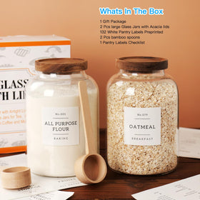 CZSZYGHBAO fridge-safe glass jar for refrigerated storage