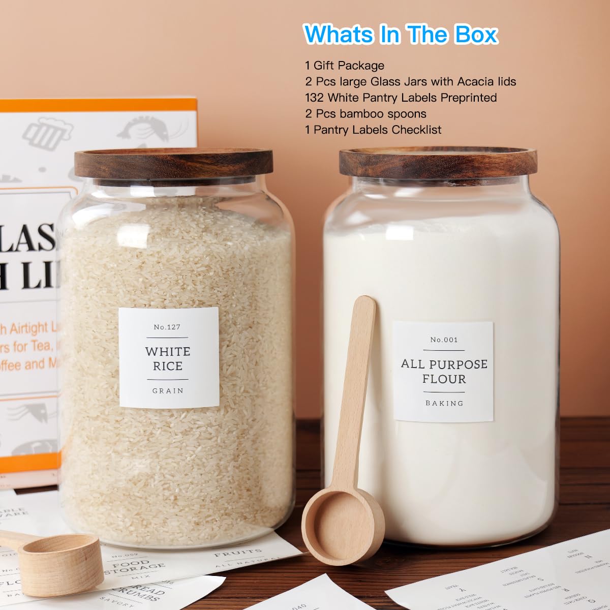 CZSZYGHBAO label and spoon help identify ingredients quickly