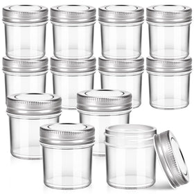 CZWESTC 2oz Mini Marson Jar front view shows compact storage for jams, spices, or samples.