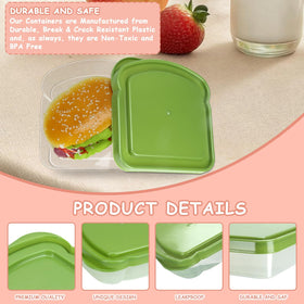 CZWESTC containers are fridge and freezer safe for flexible storage