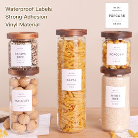 CZZGSM 132 pantry labels for quick content identification