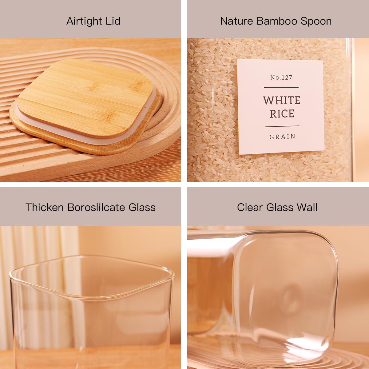 CZZGSM 3mm thick glass for durable, long-lasting storage.