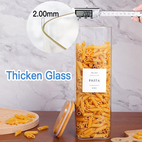 CZZGSM dishwasher-safe glass jars simplify cleanup after meals.