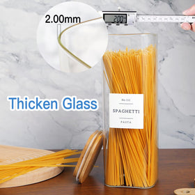 CZZGSM wide-mouth jars for easy filling and scooping.