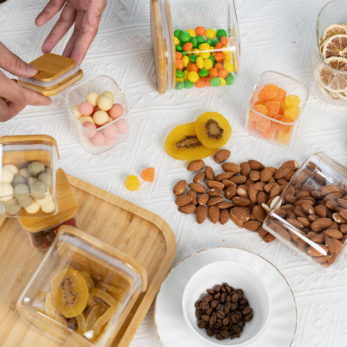 D2scrma versatile storage for beans salt and spices