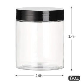 Dabacc airtight screw-on lid jar close-up highlighting leak-proof seal for dry goods.