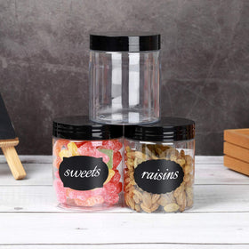 Dabacc jars for body lotion and cosmetics using BPA-free plastic.