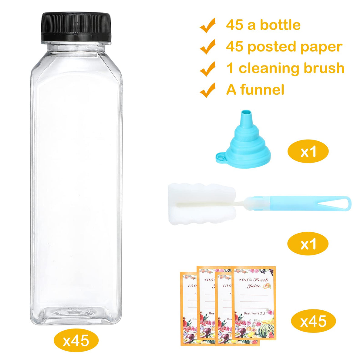 Dabacc juice bottle cap closeup with airtight lid to prevent leaks during transport.