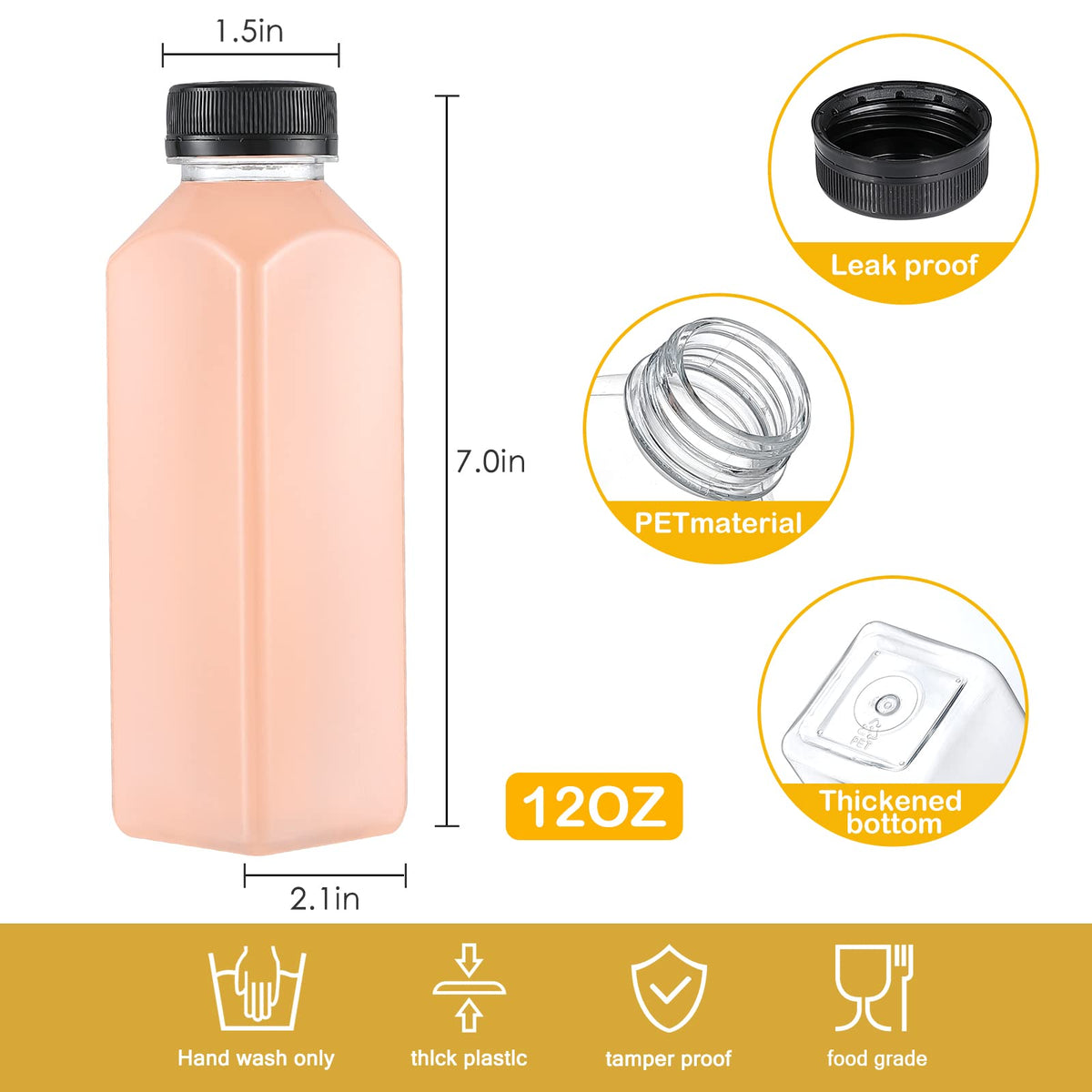 Dabacc juice bottles in use, showcasing fresh juice and smoothies in portable containers.