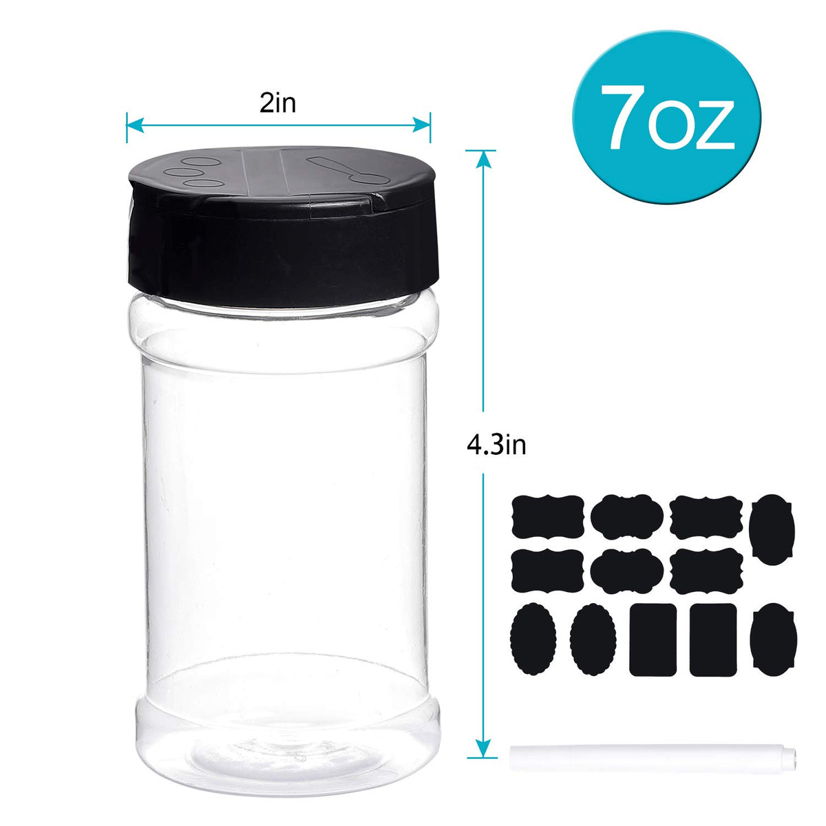 Dabacc lids dust-proof cap protects spices from moisture