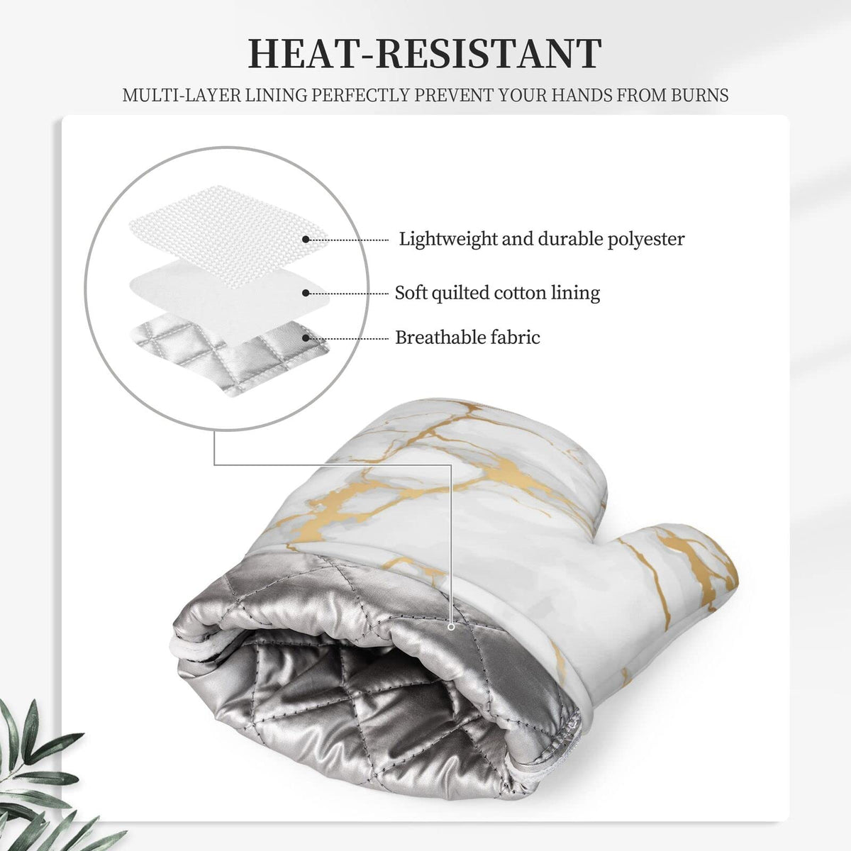 DADABULIU heat-resistant mitts demonstrate safe handling of hot cookware