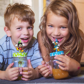 Non-toxic, durable DaeSichi Mickey straws safe for children