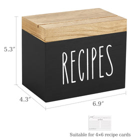 Dahey gift-ready recipe box ideal for cooks and home chefs.