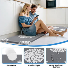 DailyCuddles kitchen mat anti-fatigue design reduces standing fatigue