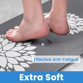 DailyCuddles kitchen mat easy-clean surface cleans with a damp cloth