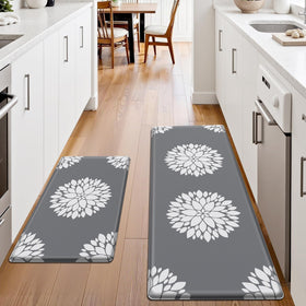 DailyCuddles kitchen mat water-resistant surface is easy to wipe clean
