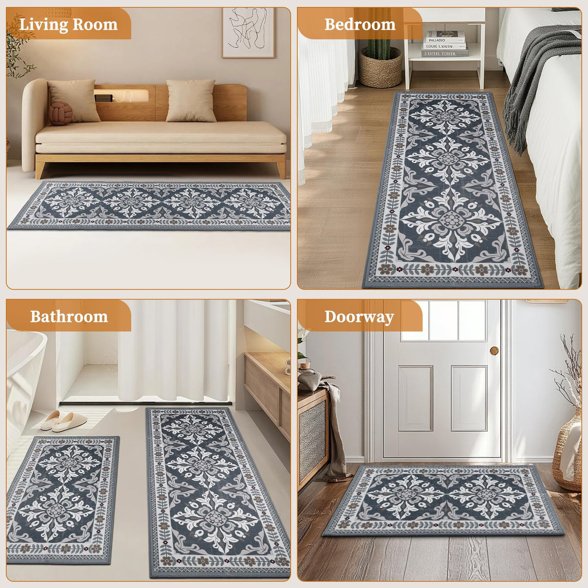 DailyCuddles versatile mat for kitchen, hallway, entry, or laundry spaces.