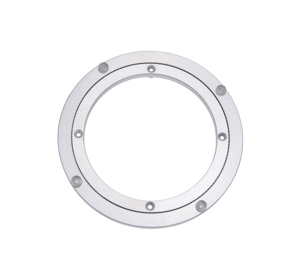 Dailydanny aluminum lazy Susan bearing for 8-inch tabletop with smooth rotation.