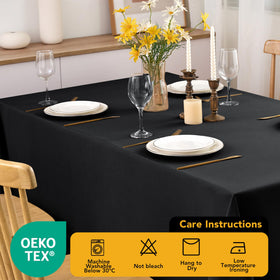 Dailyset wrinkle-free finish keeps tables neat throughout events.