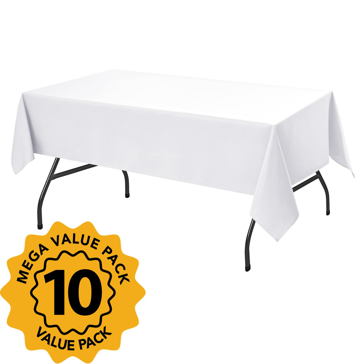 DailySet close-up of stain-resistant polyester showing smooth, wrinkle-free fabric.