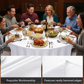 DailySet close-up of wrinkle-free finish on premium polyester fabric