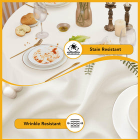 Dailyset wrinkle-free finish closeup showing crisp, polished look