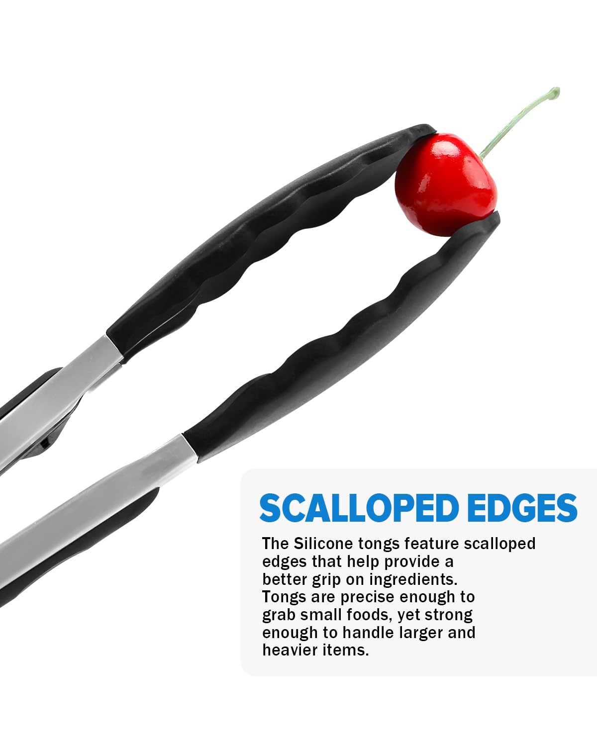 DaiRen Kitchen food-grade silicone tips protect nonstick pans