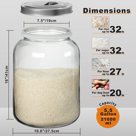Daitouge wide-mouth jar designed for easy scooping and cleaning