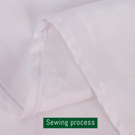 DAKKIONY wrinkle-free round tablecloth 120 inch white for quick, tidy setups.